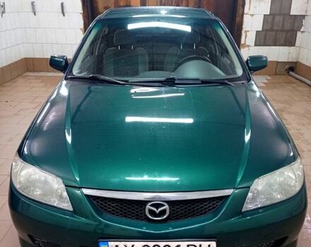 Зеленый Мазда 323, объемом двигателя 1.5 л и пробегом 380 тыс. км за 2600 $, фото 1 на Automoto.ua