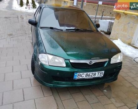 Зеленый Мазда 323, объемом двигателя 1.6 л и пробегом 152 тыс. км за 2700 $, фото 1 на Automoto.ua