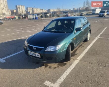 Зеленый Мазда 323, объемом двигателя 1.6 л и пробегом 336 тыс. км за 1800 $, фото 1 на Automoto.ua