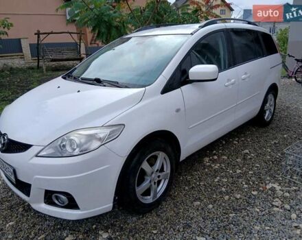 Белый Мазда 5, объемом двигателя 2 л и пробегом 277 тыс. км за 5900 $, фото 4 на Automoto.ua