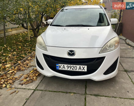 Белый Мазда 5, объемом двигателя 2.5 л и пробегом 170 тыс. км за 6500 $, фото 1 на Automoto.ua