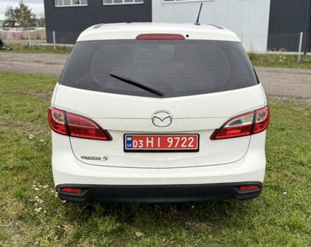 Белый Мазда 5, объемом двигателя 1.8 л и пробегом 220 тыс. км за 6800 $, фото 3 на Automoto.ua