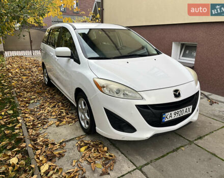 Белый Мазда 5, объемом двигателя 2.5 л и пробегом 170 тыс. км за 6500 $, фото 2 на Automoto.ua