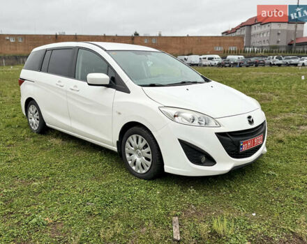 Белый Мазда 5, объемом двигателя 1.8 л и пробегом 220 тыс. км за 6800 $, фото 1 на Automoto.ua