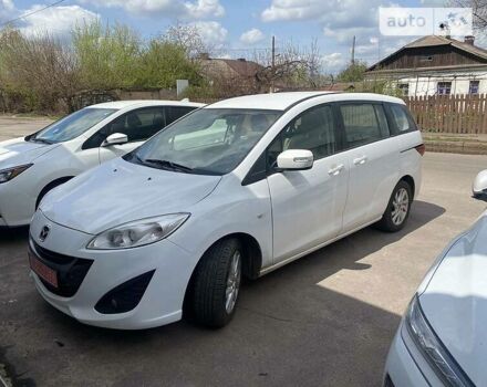 Белый Мазда 5, объемом двигателя 2.5 л и пробегом 146 тыс. км за 10000 $, фото 1 на Automoto.ua