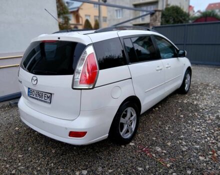 Белый Мазда 5, объемом двигателя 2 л и пробегом 277 тыс. км за 5900 $, фото 1 на Automoto.ua