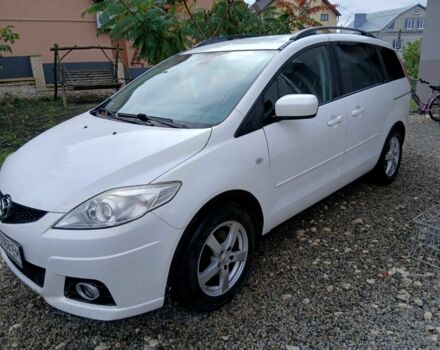 Белый Мазда 5, объемом двигателя 2 л и пробегом 277 тыс. км за 5900 $, фото 5 на Automoto.ua