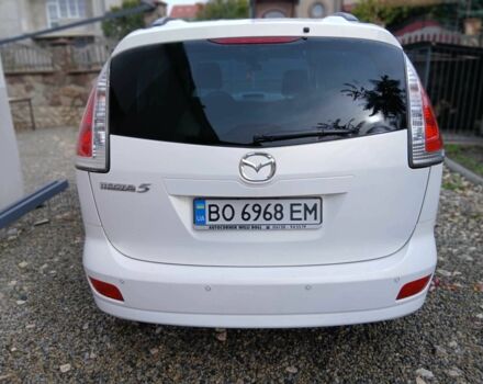 Белый Мазда 5, объемом двигателя 2 л и пробегом 277 тыс. км за 5900 $, фото 4 на Automoto.ua