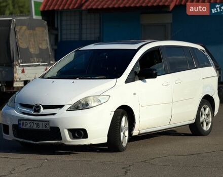 Білий Мазда 5, об'ємом двигуна 2.3 л та пробігом 191 тис. км за 2700 $, фото 1 на Automoto.ua