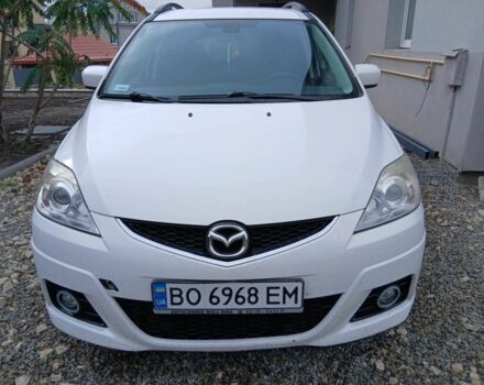 Белый Мазда 5, объемом двигателя 2 л и пробегом 277 тыс. км за 5900 $, фото 1 на Automoto.ua