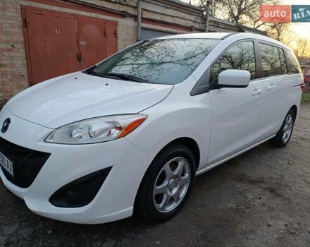 Білий Мазда 5, об'ємом двигуна 2.49 л та пробігом 170 тис. км за 6750 $, фото 1 на Automoto.ua