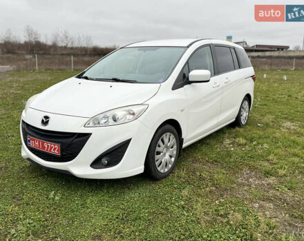 Белый Мазда 5, объемом двигателя 1.8 л и пробегом 220 тыс. км за 6800 $, фото 1 на Automoto.ua