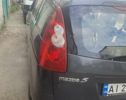 Черный Мазда 5, объемом двигателя 2 л и пробегом 270 тыс. км за 4500 $, фото 6 на Automoto.ua