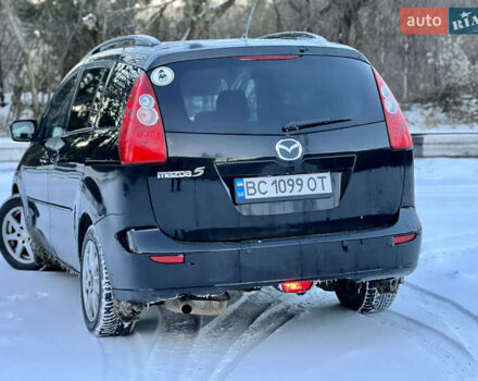 Черный Мазда 5, объемом двигателя 1.8 л и пробегом 255 тыс. км за 2850 $, фото 3 на Automoto.ua