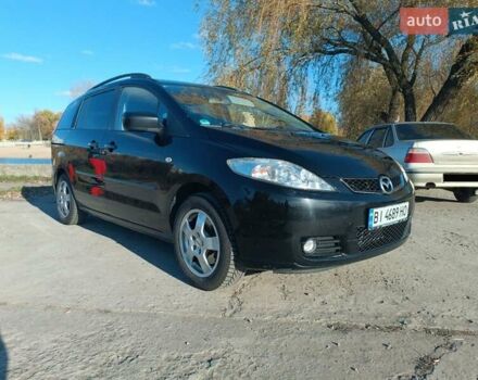 Черный Мазда 5, объемом двигателя 2 л и пробегом 218 тыс. км за 5200 $, фото 11 на Automoto.ua