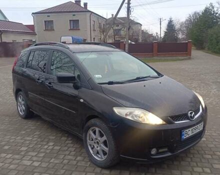 Черный Мазда 5, объемом двигателя 1.8 л и пробегом 255 тыс. км за 2500 $, фото 2 на Automoto.ua
