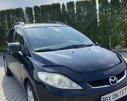 Черный Мазда 5, объемом двигателя 2 л и пробегом 225 тыс. км за 4999 $, фото 3 на Automoto.ua