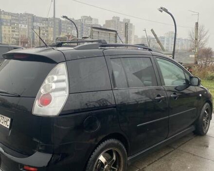 Черный Мазда 5, объемом двигателя 2 л и пробегом 450 тыс. км за 5500 $, фото 1 на Automoto.ua
