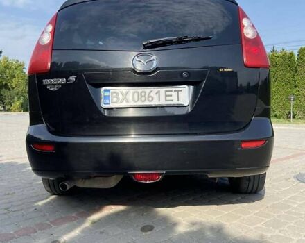 Черный Мазда 5, объемом двигателя 2 л и пробегом 225 тыс. км за 4999 $, фото 1 на Automoto.ua