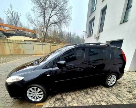 Черный Мазда 5, объемом двигателя 2 л и пробегом 221 тыс. км за 5300 $, фото 2 на Automoto.ua