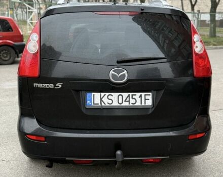Черный Мазда 5, объемом двигателя 2 л и пробегом 280 тыс. км за 2700 $, фото 5 на Automoto.ua