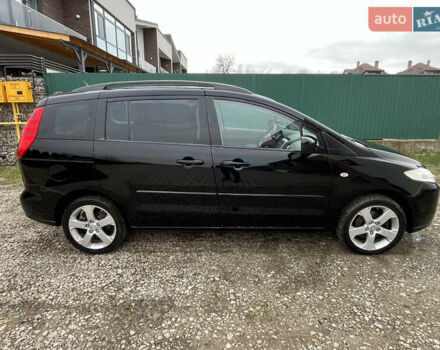 Черный Мазда 5, объемом двигателя 2 л и пробегом 224 тыс. км за 4900 $, фото 3 на Automoto.ua