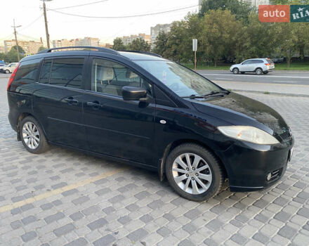 Черный Мазда 5, объемом двигателя 1.8 л и пробегом 248 тыс. км за 5500 $, фото 3 на Automoto.ua