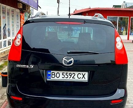 Черный Мазда 5, объемом двигателя 2 л и пробегом 350 тыс. км за 5000 $, фото 1 на Automoto.ua