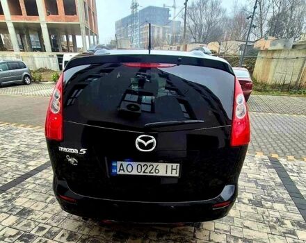 Черный Мазда 5, объемом двигателя 2 л и пробегом 221 тыс. км за 5300 $, фото 3 на Automoto.ua