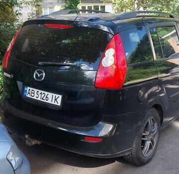 Черный Мазда 5, объемом двигателя 2 л и пробегом 302 тыс. км за 4500 $, фото 1 на Automoto.ua