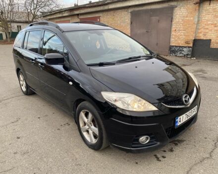 Черный Мазда 5, объемом двигателя 2 л и пробегом 230 тыс. км за 5500 $, фото 2 на Automoto.ua
