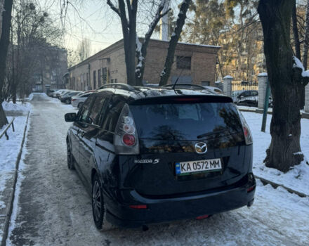 Черный Мазда 5, объемом двигателя 2 л и пробегом 220 тыс. км за 5400 $, фото 3 на Automoto.ua