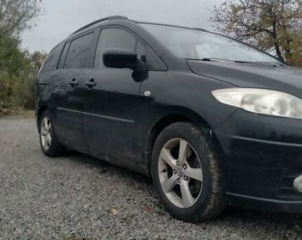Черный Мазда 5, объемом двигателя 2 л и пробегом 245 тыс. км за 4600 $, фото 3 на Automoto.ua