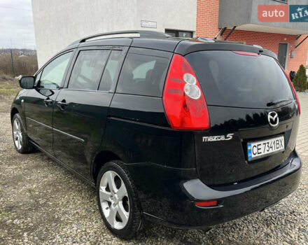 Черный Мазда 5, объемом двигателя 2 л и пробегом 224 тыс. км за 4900 $, фото 6 на Automoto.ua