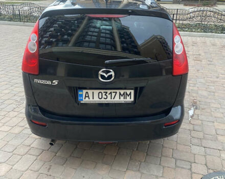 Черный Мазда 5, объемом двигателя 1.8 л и пробегом 233 тыс. км за 5500 $, фото 3 на Automoto.ua