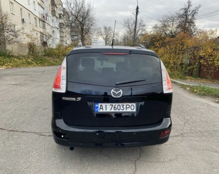 Черный Мазда 5, объемом двигателя 2 л и пробегом 230 тыс. км за 5500 $, фото 6 на Automoto.ua