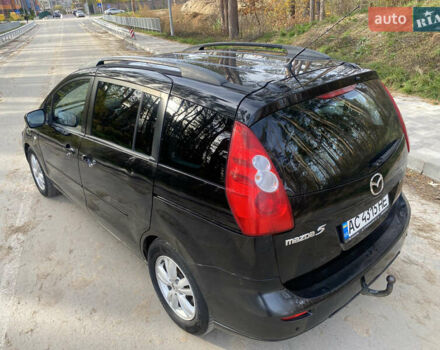 Черный Мазда 5, объемом двигателя 2 л и пробегом 200 тыс. км за 3600 $, фото 6 на Automoto.ua