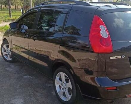 Черный Мазда 5, объемом двигателя 2 л и пробегом 298 тыс. км за 7000 $, фото 1 на Automoto.ua