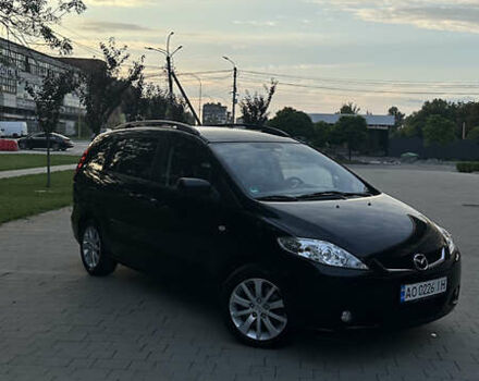Черный Мазда 5, объемом двигателя 2 л и пробегом 221 тыс. км за 6800 $, фото 5 на Automoto.ua
