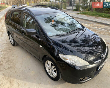 Черный Мазда 5, объемом двигателя 2 л и пробегом 200 тыс. км за 3600 $, фото 2 на Automoto.ua