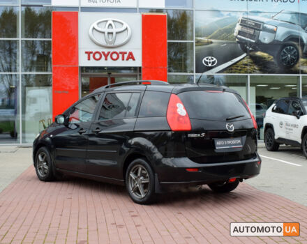 Черный Мазда 5, объемом двигателя 1.8 л и пробегом 269 тыс. км за 5200 $, фото 1 на Automoto.ua