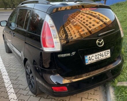 Черный Мазда 5, объемом двигателя 2 л и пробегом 325 тыс. км за 6200 $, фото 2 на Automoto.ua