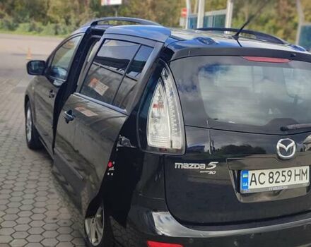 Черный Мазда 5, объемом двигателя 2 л и пробегом 244 тыс. км за 6700 $, фото 5 на Automoto.ua