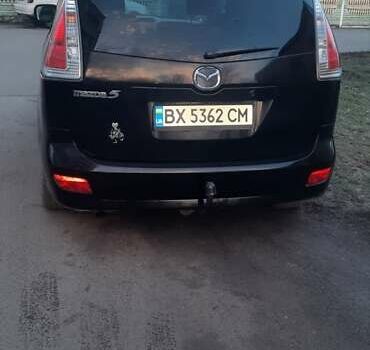 Черный Мазда 5, объемом двигателя 2 л и пробегом 230 тыс. км за 6200 $, фото 10 на Automoto.ua