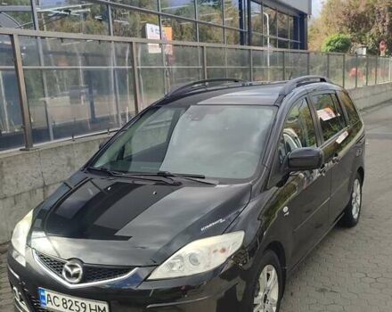 Черный Мазда 5, объемом двигателя 2 л и пробегом 244 тыс. км за 6700 $, фото 8 на Automoto.ua