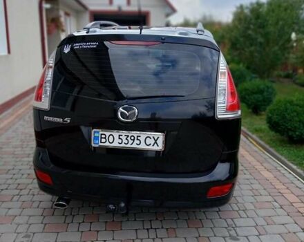 Черный Мазда 5, объемом двигателя 2 л и пробегом 273 тыс. км за 5999 $, фото 2 на Automoto.ua