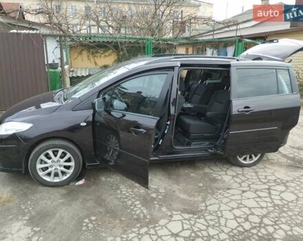 Черный Мазда 5, объемом двигателя 2 л и пробегом 194 тыс. км за 6950 $, фото 6 на Automoto.ua