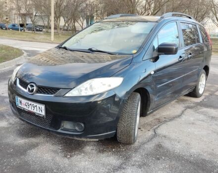 Черный Мазда 5, объемом двигателя 2 л и пробегом 278 тыс. км за 2850 $, фото 1 на Automoto.ua