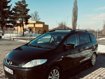 Чорний Мазда 5, об'ємом двигуна 2 л та пробігом 202 тис. км за 2450 $, фото 1 на Automoto.ua