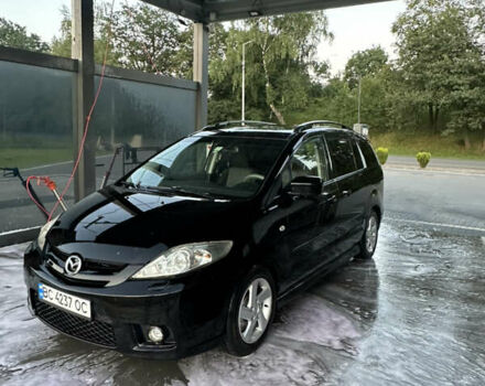 Чорний Мазда 5, об'ємом двигуна 2 л та пробігом 250 тис. км за 4400 $, фото 1 на Automoto.ua